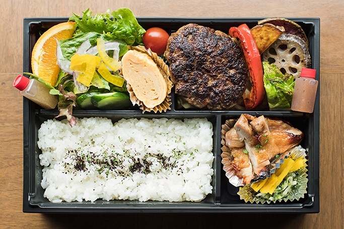 和牛ハンバーグ弁当